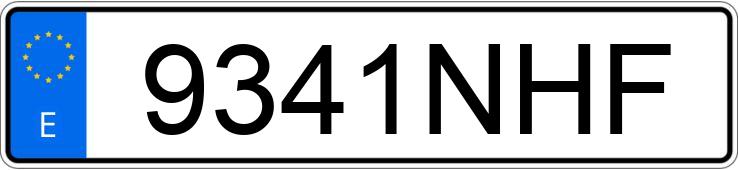 Numer rejestracyjny 9341NHF posiada TOYOTA COROLLA Numer rejestracyjny 9341NHF posiada TOYOTA COROLLA