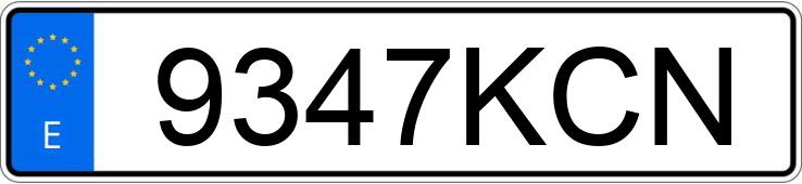 Numer rejestracyjny 9347KCN posiada TESLA MODEL X Numer rejestracyjny 9347KCN posiada TESLA MODEL X