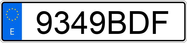 Numer rejestracyjny 9349BDF posiada RENAULT CLIO ALIZE 1.9 D Numer rejestracyjny 9349BDF posiada RENAULT CLIO ALIZE 1.9 D