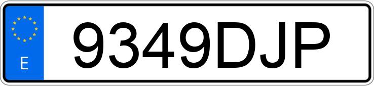 Numer rejestracyjny 9349DJP posiada MITSUBISHI COLT Numer rejestracyjny 9349DJP posiada MITSUBISHI COLT