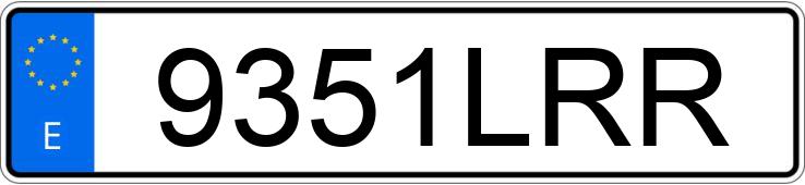 Numer rejestracyjny 9351LRR posiada OPEL CORSA