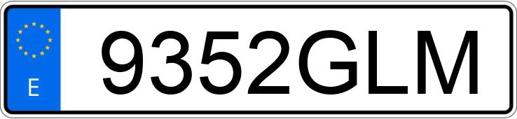 Numer rejestracyjny 9352GLM posiada OPEL CORSA