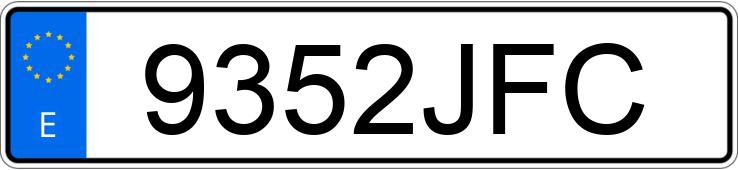 Numer rejestracyjny 9352JFC posiada MASERATI GHIBLI Numer rejestracyjny 9352JFC posiada MASERATI GHIBLI