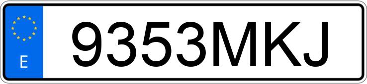 Numer rejestracyjny 9353MKJ posiada MERCEDES GLK (204) Numer rejestracyjny 9353MKJ posiada MERCEDES GLK (204)