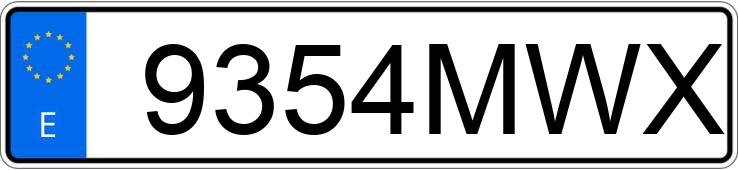 Numer rejestracyjny 9354MWX posiada MERCEDES CLA (117) Numer rejestracyjny 9354MWX posiada MERCEDES CLA (117)