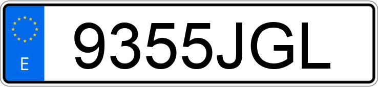 Numer rejestracyjny 9355JGL posiada HYUNDAI I30