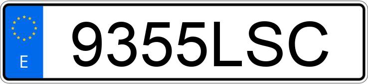 Numer rejestracyjny 9355LSC posiada KIA NIRO