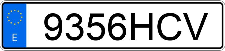 Numer rejestracyjny 9356HCV posiada RENAULT MEGANE Numer rejestracyjny 9356HCV posiada RENAULT MEGANE