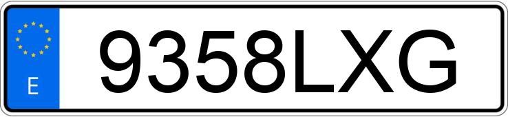 Numer rejestracyjny 9358LXG posiada RENAULT CLIO Numer rejestracyjny 9358LXG posiada RENAULT CLIO