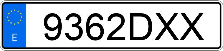 Numer rejestracyjny 9362DXX posiada ALFA ROMEO 159 Numer rejestracyjny 9362DXX posiada ALFA ROMEO 159