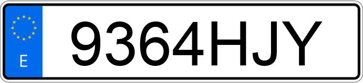 Numer rejestracyjny 9364HJY posiada BMW SERIE 3 Numer rejestracyjny 9364HJY posiada BMW SERIE 3