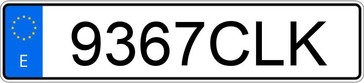 Numer rejestracyjny 9367CLK posiada OPEL VIVARO Numer rejestracyjny 9367CLK posiada OPEL VIVARO