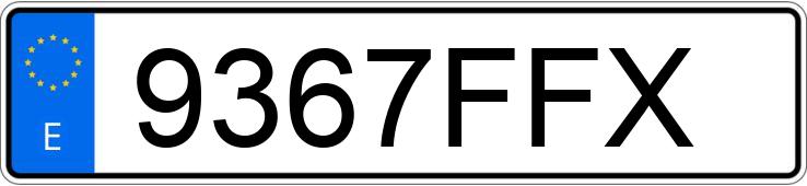 Numer rejestracyjny 9367FFX posiada CITROEN JUMPER Numer rejestracyjny 9367FFX posiada CITROEN JUMPER