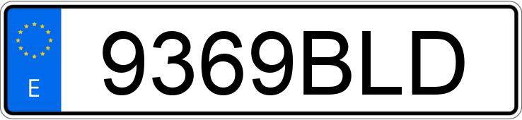 Numer rejestracyjny 9369BLD posiada OPEL VECTRA Numer rejestracyjny 9369BLD posiada OPEL VECTRA