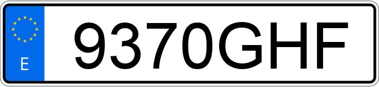 Numer rejestracyjny 9370GHF posiada AUDI A3 Numer rejestracyjny 9370GHF posiada AUDI A3