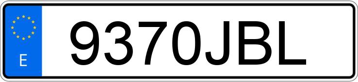 Numer rejestracyjny 9370JBL posiada AUDI A5 Numer rejestracyjny 9370JBL posiada AUDI A5