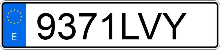 Numer rejestracyjny 9371LVY posiada SEAT LEON ST REFERENCE 2.0 TDI 115 S&S Numer rejestracyjny 9371LVY posiada SEAT LEON ST REFERENCE 2.0 TDI 115 S&S