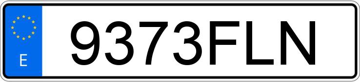 Numer rejestracyjny 9373FLN posiada PORSCHE CAYENNE S 4.8