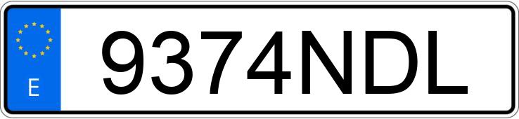 Numer rejestracyjny 9374NDL posiada HYUNDAI INSTER