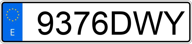 Numer rejestracyjny 9376DWY posiada CITROEN C4 Numer rejestracyjny 9376DWY posiada CITROEN C4