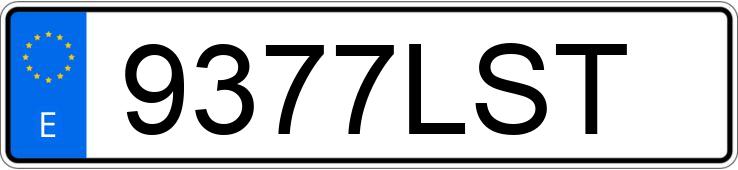 Numer rejestracyjny 9377LST posiada CITROEN C4