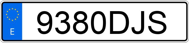 Numer rejestracyjny 9380DJS posiada NISSAN KUBISTAR Numer rejestracyjny 9380DJS posiada NISSAN KUBISTAR