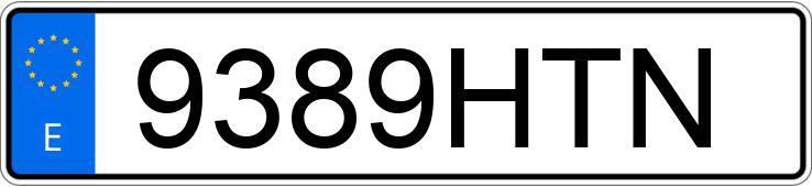 Numer rejestracyjny 9389HTN posiada RENAULT GRAND SCENIC Numer rejestracyjny 9389HTN posiada RENAULT GRAND SCENIC