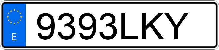 Numer rejestracyjny 9393LKY posiada HONDA ACCORD Numer rejestracyjny 9393LKY posiada HONDA ACCORD