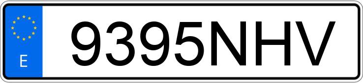 Numer rejestracyjny 9395NHV posiada VOGE SR1 ADV