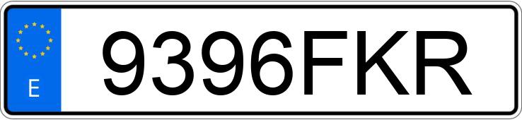 Numer rejestracyjny 9396FKR posiada OPEL ASTRA GTC