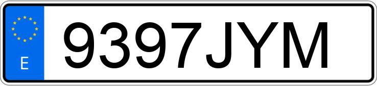 Numer rejestracyjny 9397JYM posiada SEAT IBIZA Numer rejestracyjny 9397JYM posiada SEAT IBIZA