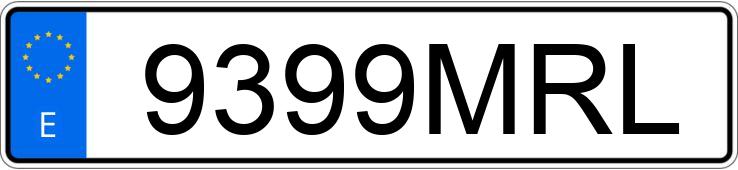 Numer rejestracyjny 9399MRL posiada MERCEDES CLA (118)
