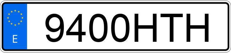 Numer rejestracyjny 9400HTH posiada PEUGEOT 308 Numer rejestracyjny 9400HTH posiada PEUGEOT 308