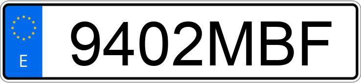 Numer rejestracyjny 9402MBF posiada BMW SERIE 1 Numer rejestracyjny 9402MBF posiada BMW SERIE 1