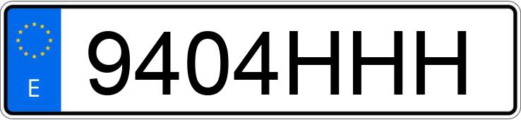 Numer rejestracyjny 9404HHH posiada CITROEN C-ZERO Numer rejestracyjny 9404HHH posiada CITROEN C-ZERO