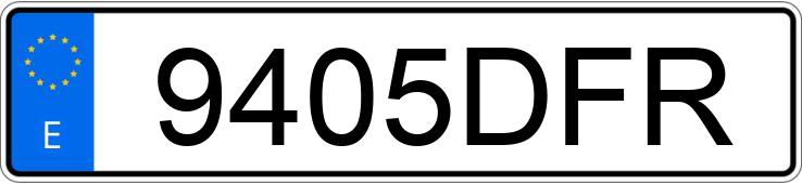 Numer rejestracyjny 9405DFR posiada CITROEN C3 Numer rejestracyjny 9405DFR posiada CITROEN C3