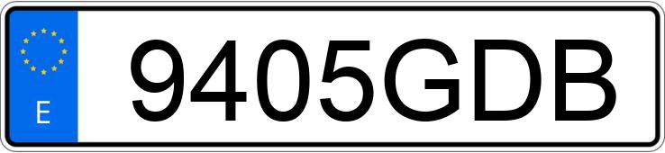 Numer rejestracyjny 9405GDB posiada SEAT LEON