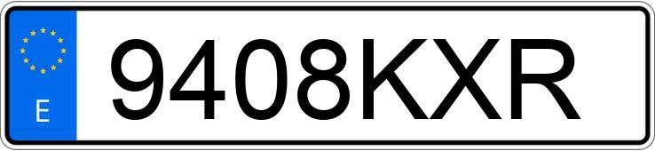 Numer rejestracyjny 9408KXR posiada TOYOTA YARIS Numer rejestracyjny 9408KXR posiada TOYOTA YARIS