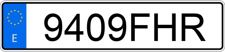 Numer rejestracyjny 9409FHR posiada FIAT DUCATO