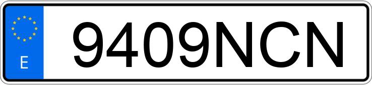 Numer rejestracyjny 9409NCN posiada BMW SERIE 2