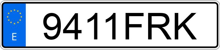 Numer rejestracyjny 9411FRK posiada CITROEN C1 Numer rejestracyjny 9411FRK posiada CITROEN C1