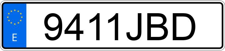 Numer rejestracyjny 9411JBD posiada TOYOTA YARIS Numer rejestracyjny 9411JBD posiada TOYOTA YARIS