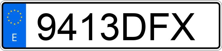 Numer rejestracyjny 9413DFX posiada VOLKSWAGEN POLO Numer rejestracyjny 9413DFX posiada VOLKSWAGEN POLO