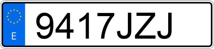 Numer rejestracyjny 9417JZJ posiada LAMBORGHINI HURACAN