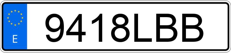 Numer rejestracyjny 9418LBB posiada AUDI A4 Numer rejestracyjny 9418LBB posiada AUDI A4