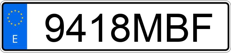 Numer rejestracyjny 9418MBF posiada KIA XCEED Numer rejestracyjny 9418MBF posiada KIA XCEED