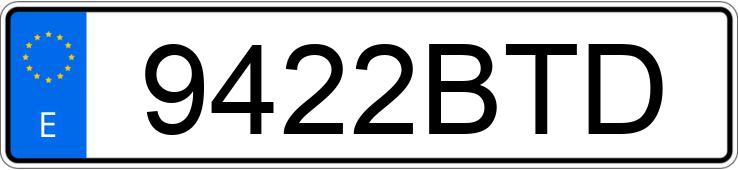 Numer rejestracyjny 9422BTD posiada VOLKSWAGEN LUPO Numer rejestracyjny 9422BTD posiada VOLKSWAGEN LUPO