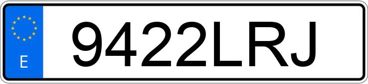 Numer rejestracyjny 9422LRJ posiada FIAT 500