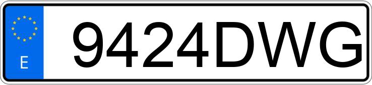 Numer rejestracyjny 9424DWG posiada PEUGEOT BOXER Numer rejestracyjny 9424DWG posiada PEUGEOT BOXER