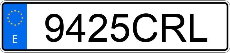 Numer rejestracyjny 9425CRL posiada FORD FOCUS